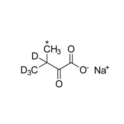 α-Ketoisovaleric acid, sodium salt (3-methyl-¹³C, 99%; 3,4,4,4-D₄, 98%)