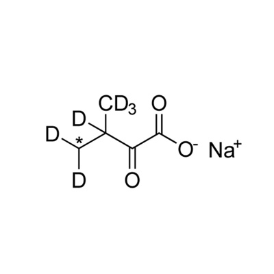 α-Ketoisovaleric acid, sodium salt (3-methyl-¹³C, 99%; 3-methyl-D₂, 3,4,4,4,D₄, 98%)