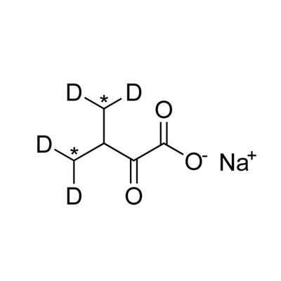 α-Ketoisovaleric acid, sodium salt (dimethyl-¹³C₂, 98%; 3-methyl-D₂, 4,4-D₂, 98%)