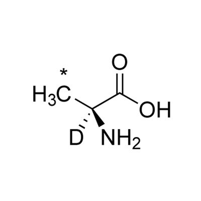 L-Alanine (3-¹³C, 99%; 2-D, 96%)