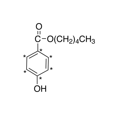 𝑛-Pentyl paraben (𝑛-pentyl 4-hydroxybenzoate) (¹³C₆, 99%) 1 mg/mL in methanol