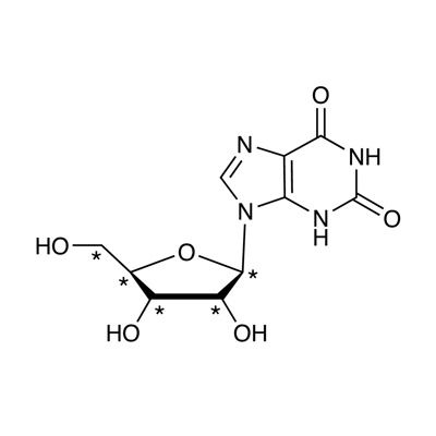Xanthosine (¹³C₅, 98%) CP 95%