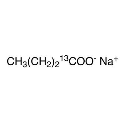 Sodium butyrate (1-¹³C, 99%)