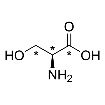 L-Serine (¹³C₃, 99%)