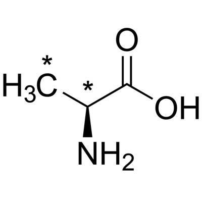 L-Alanine (2,3-¹³C₂, 99%)