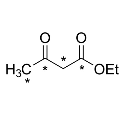 Ethyl acetoacetate (1,2,3,4-¹³C₄, 99%)