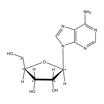 Adenosine (ribose-¹³C₅, 98%) CP 97%