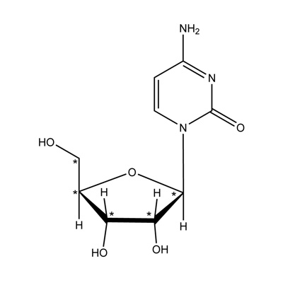 Cytidine (ribose-¹³C₅, 98%)