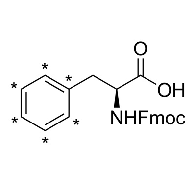 L-Phenylalanine-𝑁-Fmoc (ring-¹³C₆, 99%)