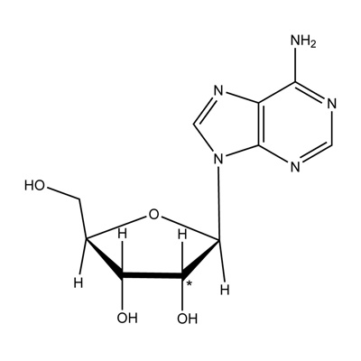 Adenosine (ribose-2-¹³C, 99%)