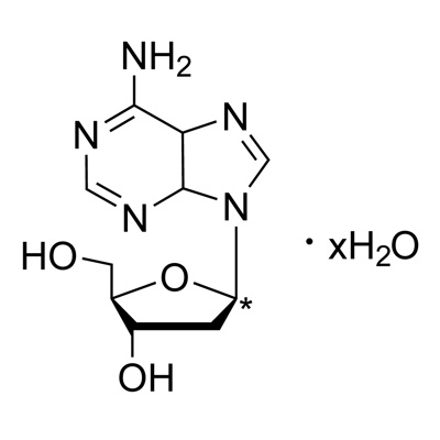 2′-Deoxyadenosine·H₂O (deoxyribose-1-¹³C, 99%)