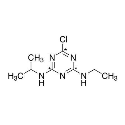 Atrazine (ring-¹³C₃, 99%) 100 µg/mL in nonane