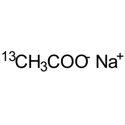 Sodium acetate (2-¹³C, 99%)