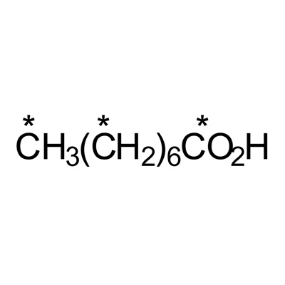 Octanoic acid (¹³C₈, 99%)