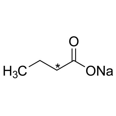 Sodium butyrate (2-¹³C, 99%)
