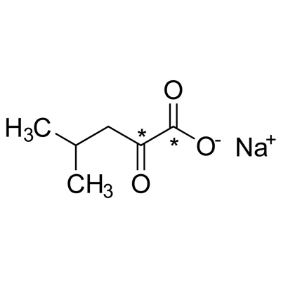 α-Ketoisocaproic acid, sodium salt (1,2-¹³C₂, 99%)