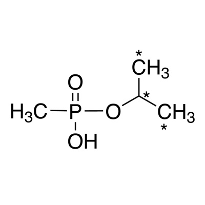 Methylphosphonic acid, monoisopropyl ester (isopropyl-¹³C₃, 99%) 100 µg/mL in methanol