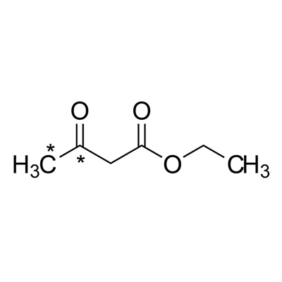 Ethyl acetoacetate (3,4-¹³C₂, 99%)
