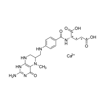 5-Methyltetrahydrofolic acid, calcium salt (glutamic acid-¹³C₅, 98%) CP 95%