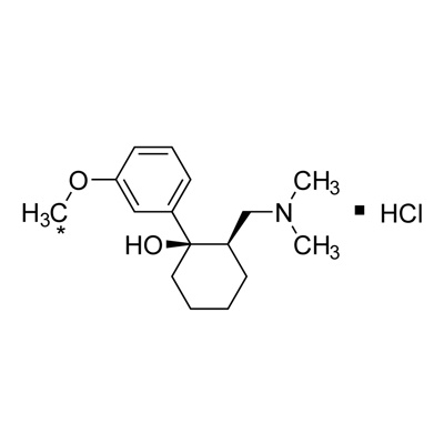 𝑐𝑖𝑠-(±)-Tramadol·HCl (methoxy-¹³C, 99%)