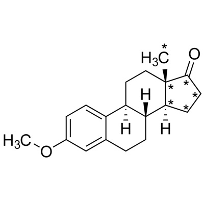 DL-Estrone 3-methyl ether (13,14,15,16,17,18-¹³C₆, 99%)