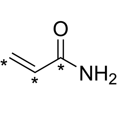 Acrylamide (1,2,3-¹³C₃, 99%)