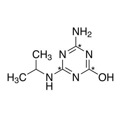 Desethylhydroxyatrazine (ring-¹³C₃,99%) 100 µg/mL in 80:20 water:diethylamine