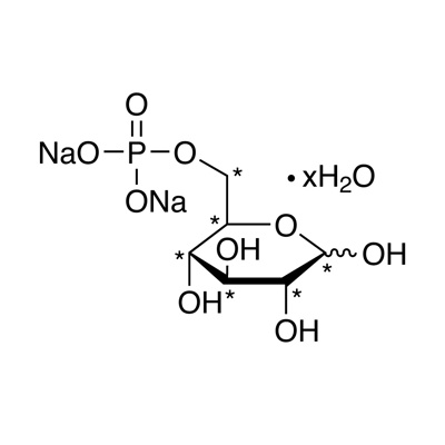 D-Glucose-6-phosphate, disodium salt (hydrate) (U-¹³C₆, 99%)