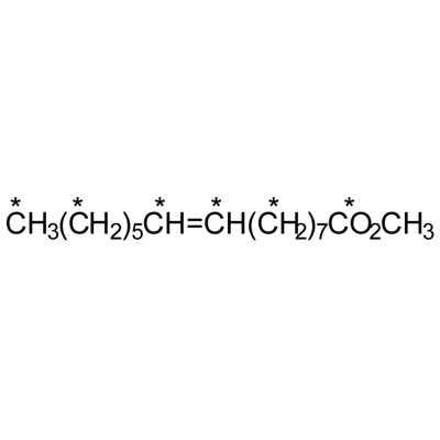 Palmitoleic acid, methyl ester (palmitoleate-U-¹³C₁₆, 98%) CP 97%