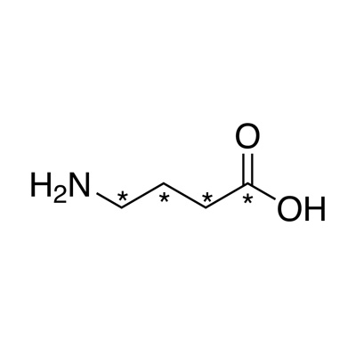 4-Aminobutyric acid (¹³C₄, 97-99%)