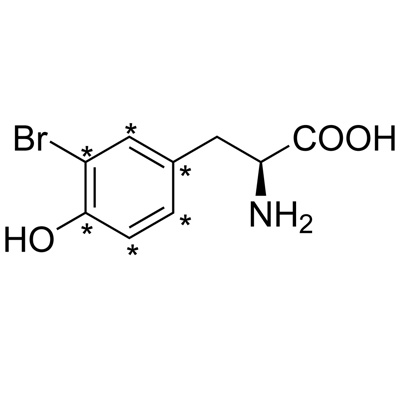 3-Bromo-L-tyrosine (ring-¹³C₆, 99%)