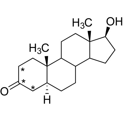 5-α-Dihydrotestosterone (2,3,4-¹³C₃,99%) 1000 µg/mL in methanol, CP 97%