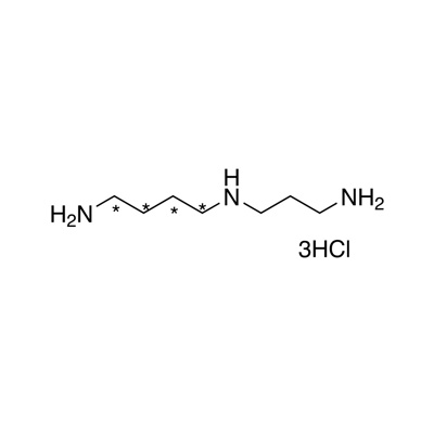 𝑁-(3-Aminopropyl) butane-1,4-diamine:3HCl (spermidine:3HCl) (¹³C₄, 99%) CP 95%