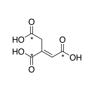 𝑡𝑟𝑎𝑛𝑠-Aconitic acid (triscarboxyl-¹³C₃, 99%) CP 95%