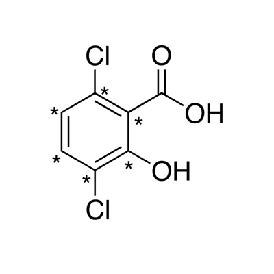 3,6-Dichlorosalicylic acid (DCSA) (ring-¹³C₆, 99%) 100 µg/mL in acetonitrile CP 95%