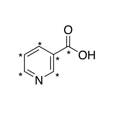 Vitamin B₃ (nicotinic acid) (¹³C₆, 99%)