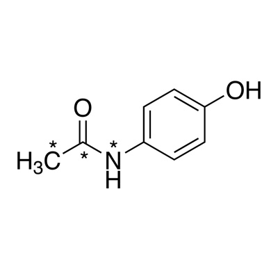 Acetaminophen (acetyl-¹³C₂, 99%; ¹⁵N, 98%)