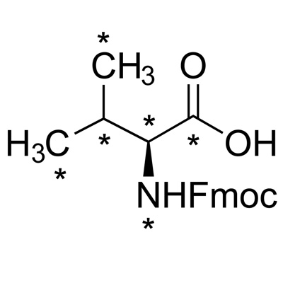 L-Valine-𝑁-Fmoc (¹³C₅, 99%; ¹⁵N, 99%)