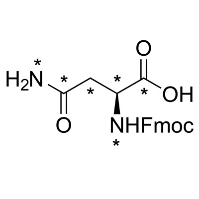 L-Asparagine-𝑁-Fmoc (¹³C₄, 97-99%; ¹⁵N₂, 97-99%)