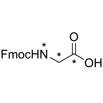 Glycine-𝑁-Fmoc (¹³C₂, 99%; ¹⁵N, 99%)