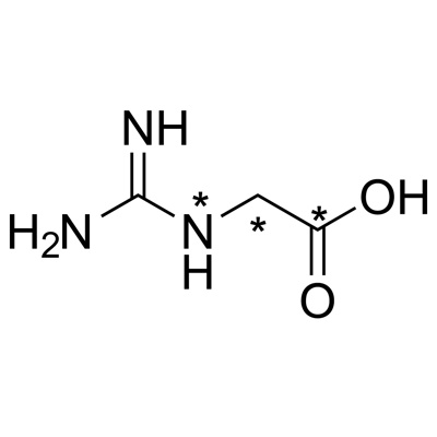 Guanidinoacetic acid (1,2-¹³C₂, 97-99%; 3-¹⁵N, 97-99%) CP 97%