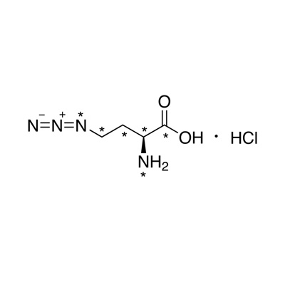L-Azidohomoalanine·HCl (1,2,3,4-¹³C₄, 99%; 2,4-¹⁵N₂, 98%)
