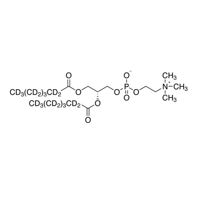 1,2-Dihexanoyl-S𝑁-glycero-3-phosphocholine (DH6PC) (hexanoyl-D₂₂, 97%; 50-60% ON α carbons)