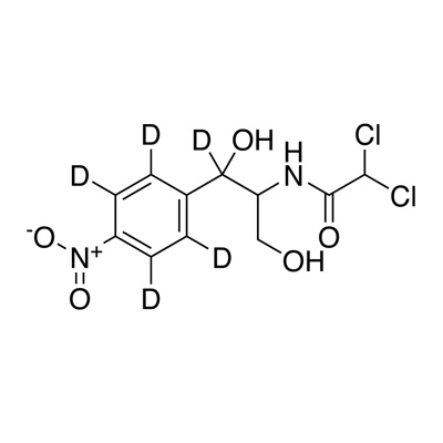(±)-Chloramphenicol (ring-D₄, benzyl-D₁, 98%) 100 µg/mL in CH3CN