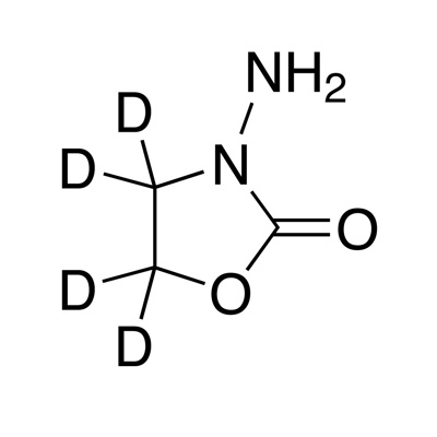 3-Amino-2-oxazolidone (AOZ) (ring-D₄, 98%) 100 µg/mL in CD₃CN