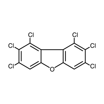 1,2,3,7,8,9-Hexachlorodibenzofuran (unlabeled) 50 µg/mL in nonane