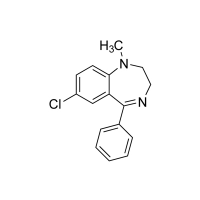 Medazepam (unlabeled) 1 mg/mL in methanol