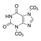 Theobromine (3,7-dimethylxanthine) (dimethyl-D₆, 98%)
