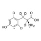 L-Tyrosine (3′,5′-¹³C₂, 99%; 2,3,3,2′,6′-D₅, 98%; ¹⁵N, 98%)