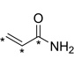 Acrylamide (1,2,3-¹³C₃, 99%) (+100 ppm hydroquinone) 1 mg/mL in methanol